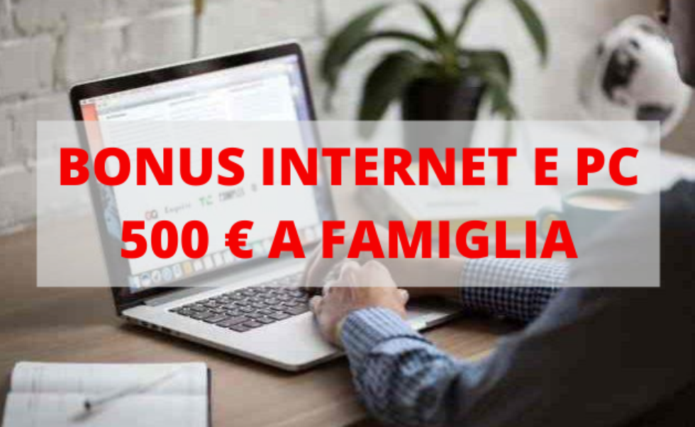 Bonus PC e internet fino a 500 euro: requisiti e come fare la domanda